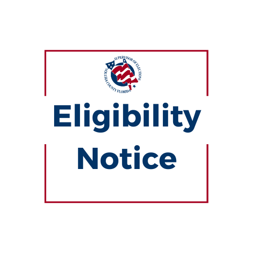 Voter Eligibility Notice - March 28, 2024 Image